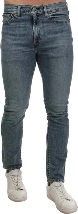 Actual product image Levis Mens 510 Super Worn Leather Patch Skinny Jeans (31)