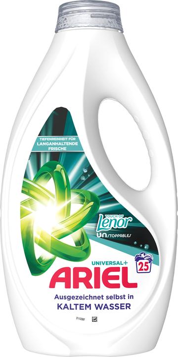 Produktbild Ariel Touch of Lenor Unstoppable (25 Waschgänge, Flüssigwaschmittel)