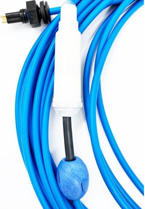 Image du produit Dolphin Câble bleu 18m DYN.iO avec Swivel ref 99958906-DIY pour S200, S400, E30,E40i