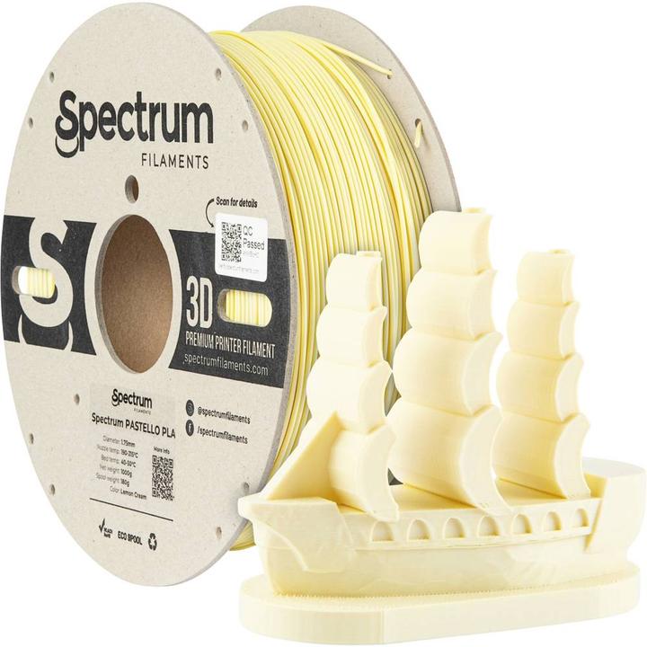 Produktbild Filament PLA Pastello lemon cream 1.0kg 1.75mm (1.75 mm, 1000 g)