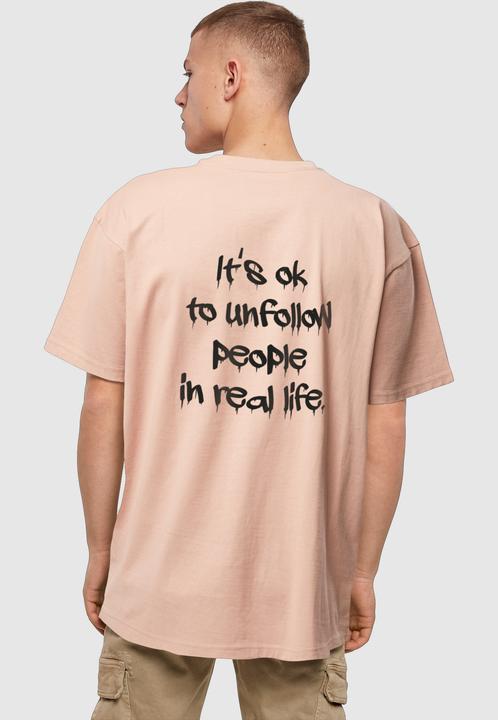 Produktbild Merchcode Unfollow front X Oversize Tee - 112215 (M)