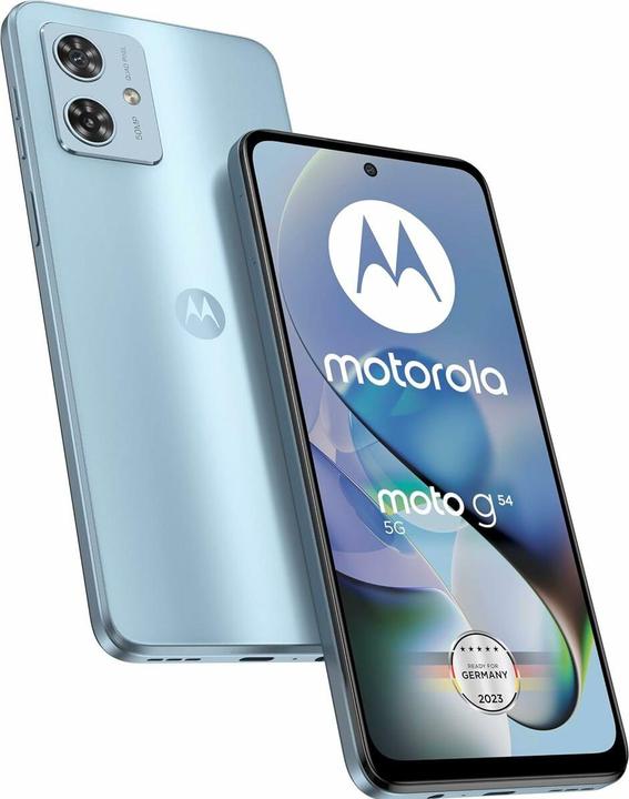 Produktbild Motorola Moto G54 (256 GB, Indigo Blue, 6.50", SIM + eSIM, 5G)