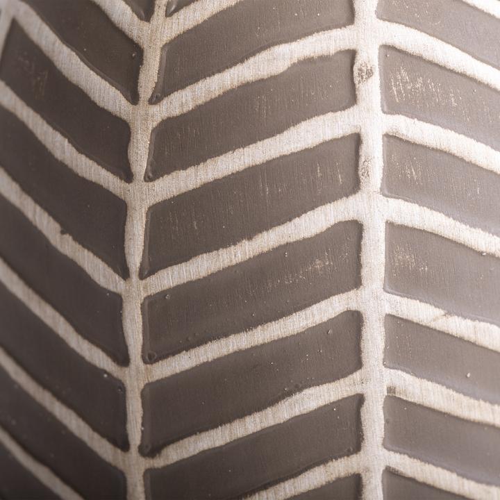 Image du produit Näve Lampe de table en céramique Folio H : env. 27,5 cm brun (E14)