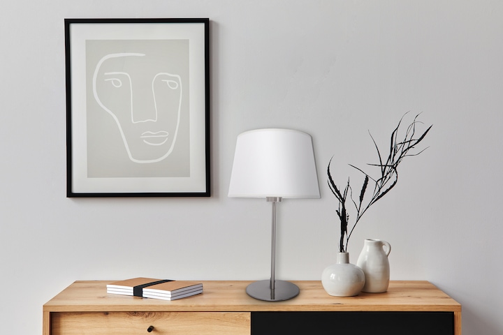 Immagine prodotto Näve Lampada da tavolo Bologna h: 45cm beige (E27)