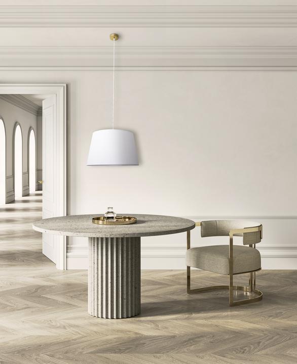 Produktbild Näve Pendelleuchte Bologna beige messing (E27)
