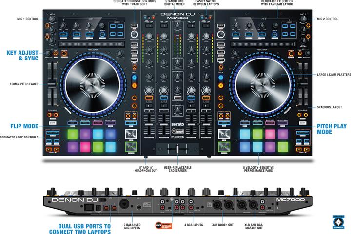 Produktbild Denon DJ Mc7000