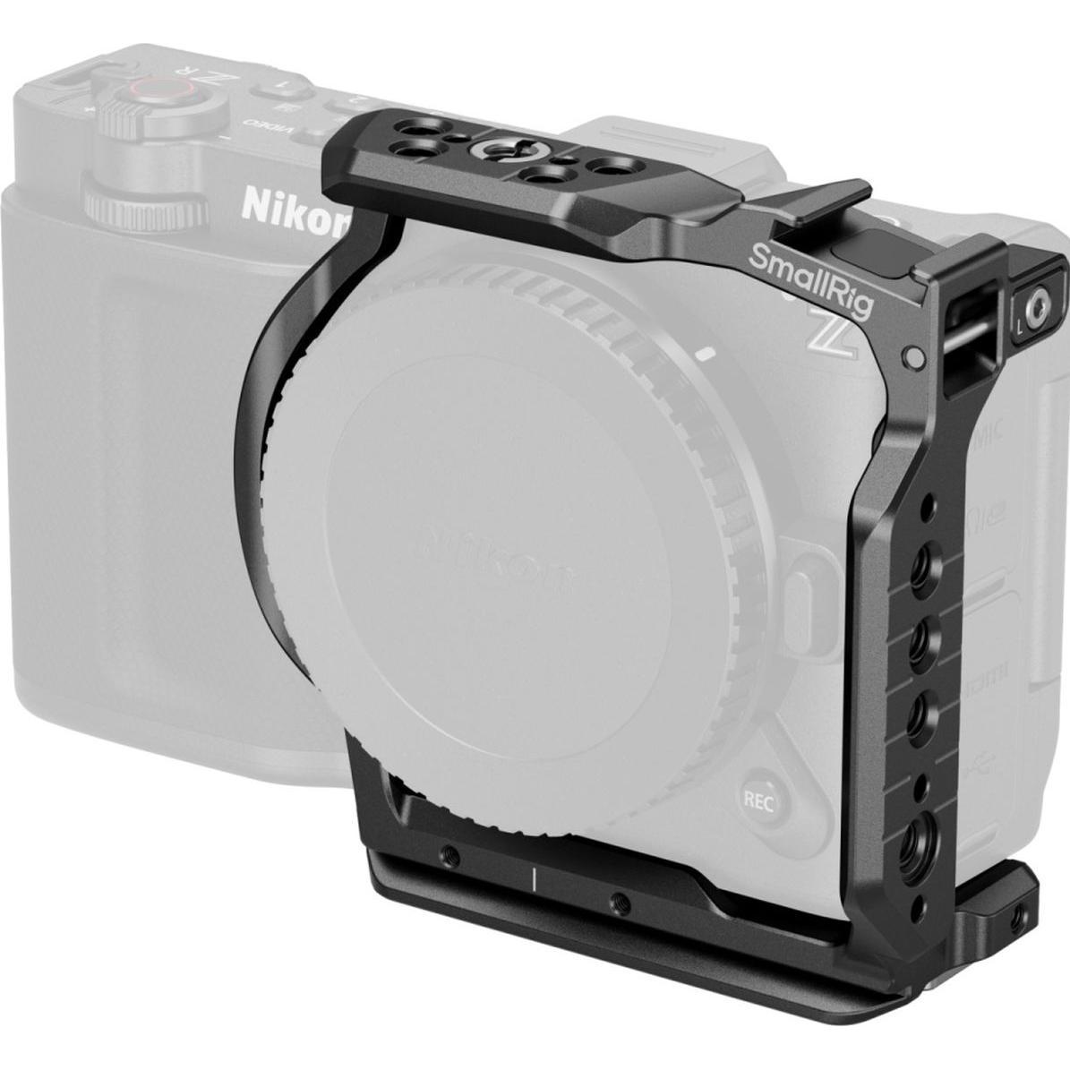 SmallRig 5905 Half Cage for Nikon ZR (Gabbietta), Accessori video, Nero