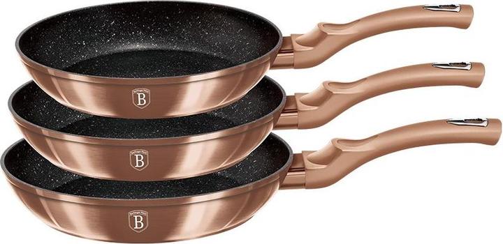 BerlingerHaus Set di padelle (28 cm, Set di pentole e padelle da cucina, Alluminio)