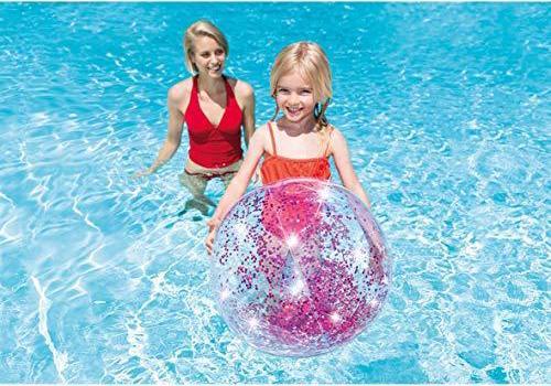 Actual product image Intex Glitter Beach Balls