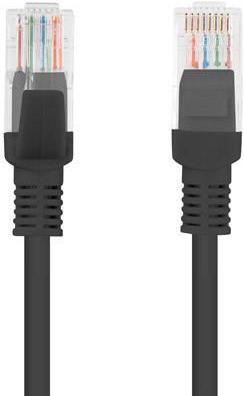 Produktbild Lanberg PCU6-10CC-1500-BK Patchcord RJ45 cat. 6 UTP 15m juodas (U/UTP, CAT6, 15 m)