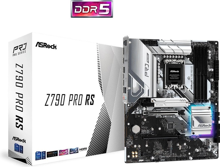 Immagine prodotto AsRock Z790 Pro RS (LGA 1700, Intel Z790, ATX)