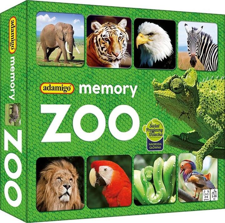 Actual product image Adamigo Memory ZOO (English)