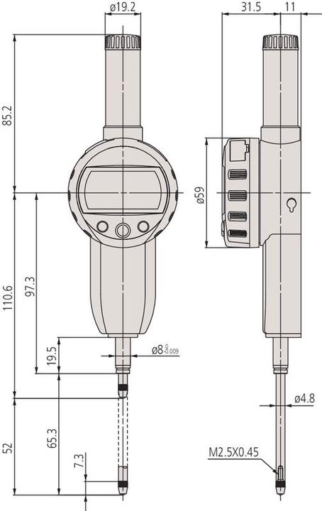 Produktbild Mitutoyo ID-C Messuhr 543-490B