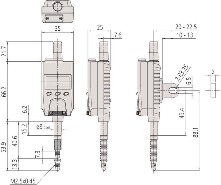 Actual product image Mitutoyo ID-N Dial gauge 543-575