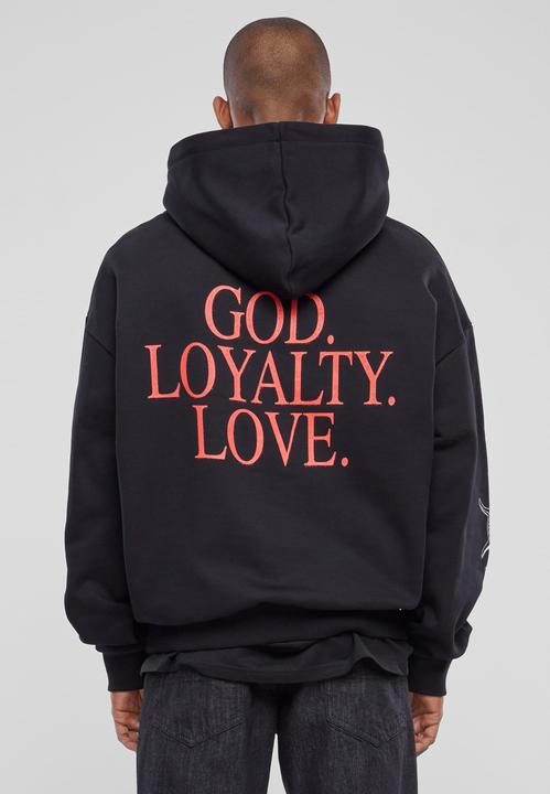 Immagine prodotto Urban Classics Felpa con cappuccio oversize ultra pesante Dio Lealtà Amore - 119373 (5XL)