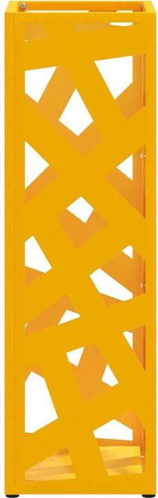 Immagine prodotto vidaXL Portaombrelli giallo senape in metallo medio sottile