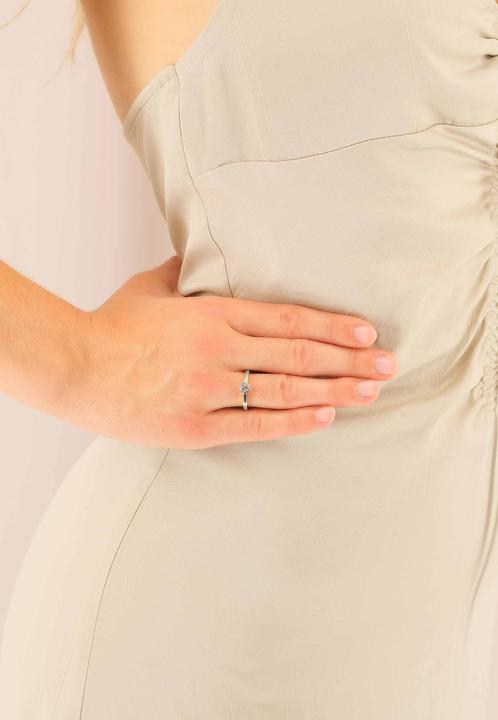 Actual product image Muau Ring frame setting (56, 950 Platinum)