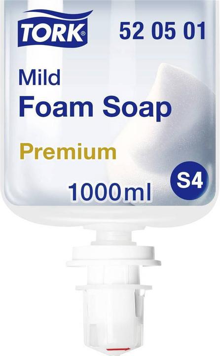 Tork Milde Schaumseife Starter-Pack mild parfümierte Formulierung (1000 ml)