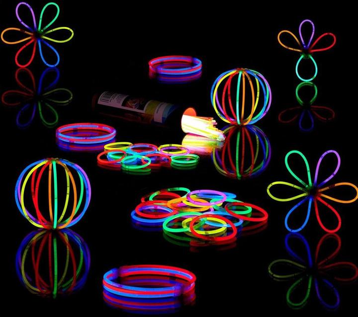 Actual product image Relaxdays Glow sticks