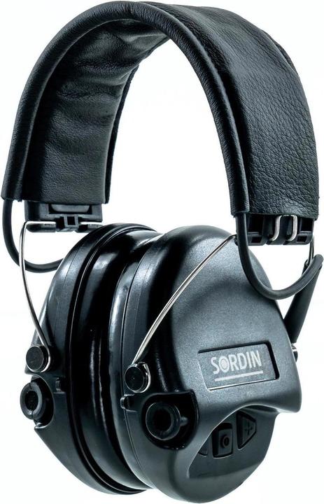 Actual product image Sordin Supreme Pro X with leather strap and foam cushion (1x)