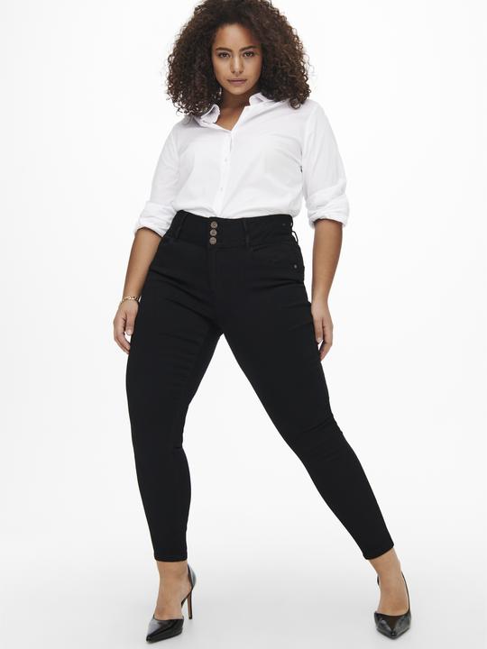 Actual product image Only Curvy CARAnna hw ankle skinny fit jeans (W46/L32)
