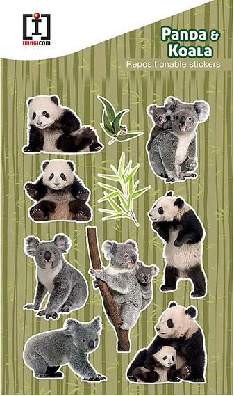Actual product image Imagicom Sticker Panda & Koala