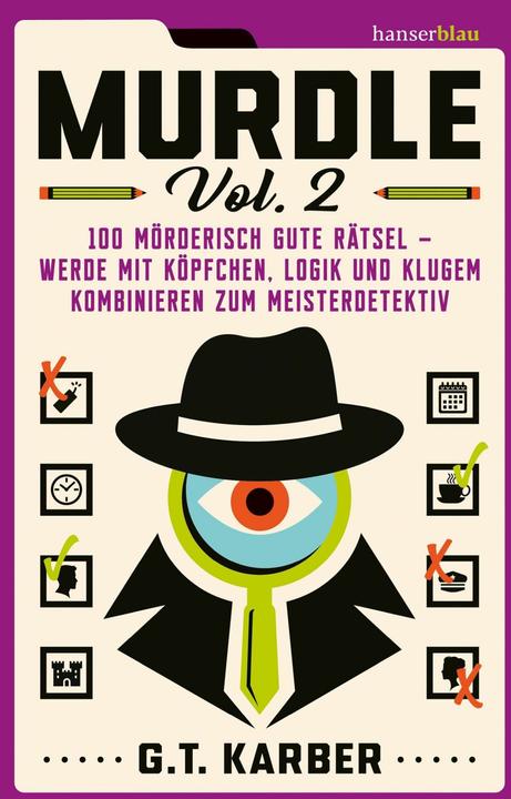 Produktbild Hanserblau Murdle Volume 2 (Deutsch, G. T. Karber, 2024)