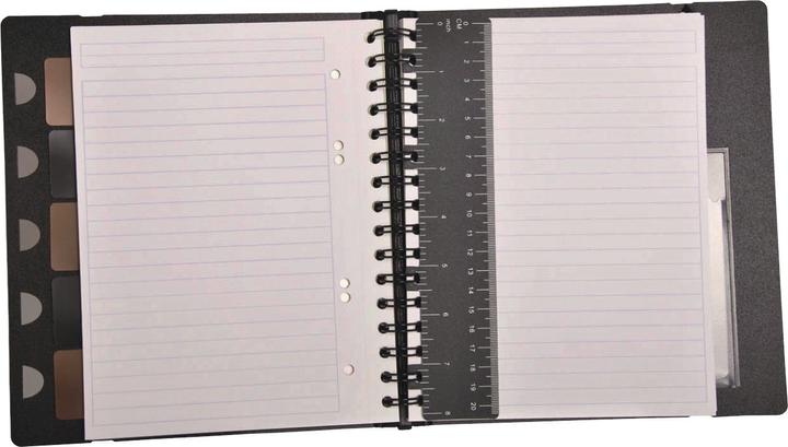 Nutritional values and ingredients Rhodia Exabook (A5+, Lined, Soft cover)