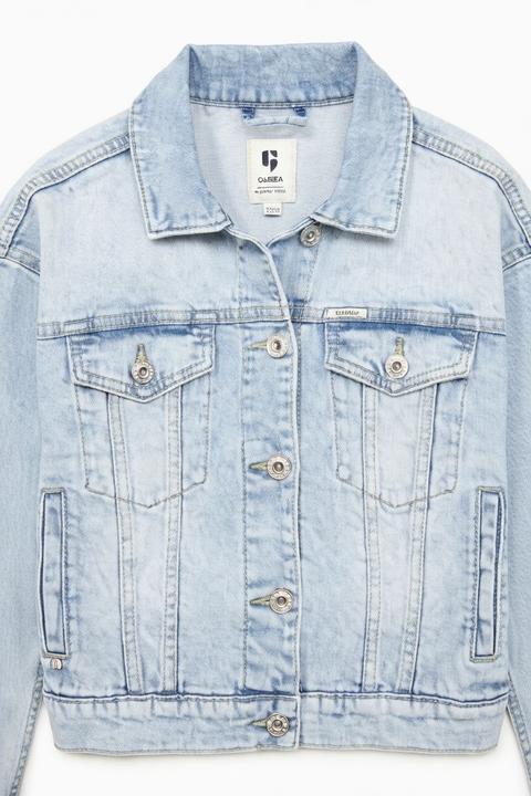 Actual product image Garcia Jeansjacke light used (140, 146)