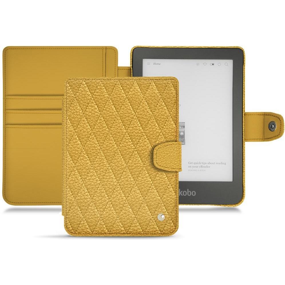 Noreve Lederschutzhülle Wallet (Clara HD), Tablet Hülle, Orange