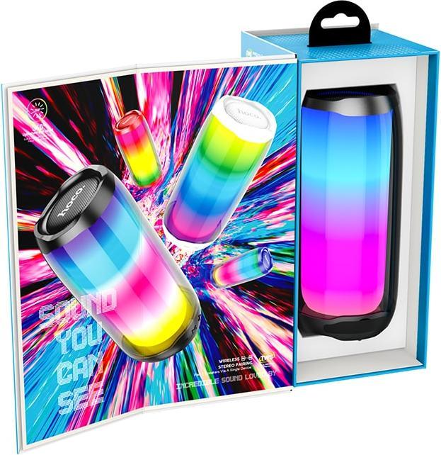 Produktbild Hoco - Wireless Speaker Pulsating (HC8) - with LED Light, Bluetooth 5.0, 10W - Blue (4 h)