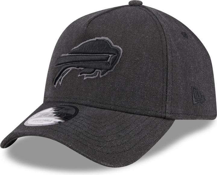 Produktbild New Era A-Frame Trucker Leinen Cap - Buffalo Bills schwarz