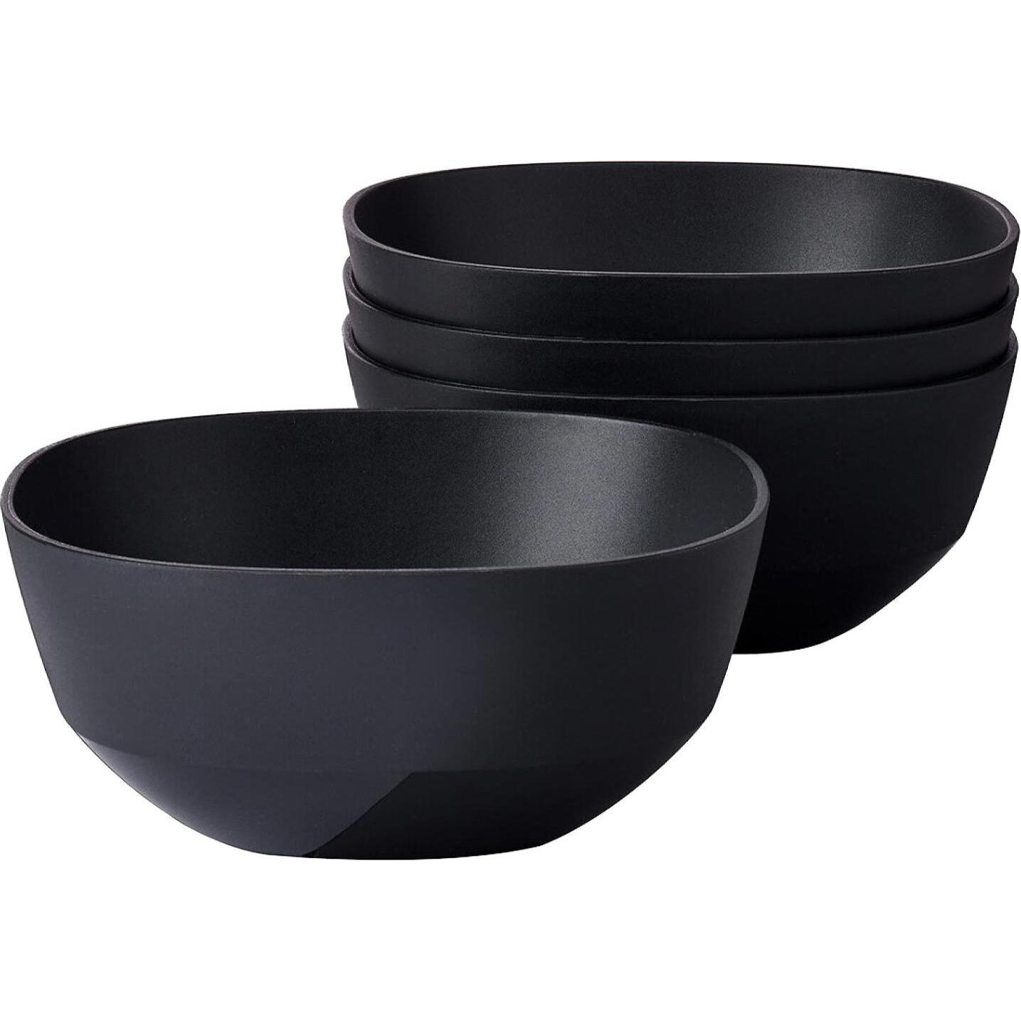 Mepal Silueta, Schüssel + Schale, Schwarz