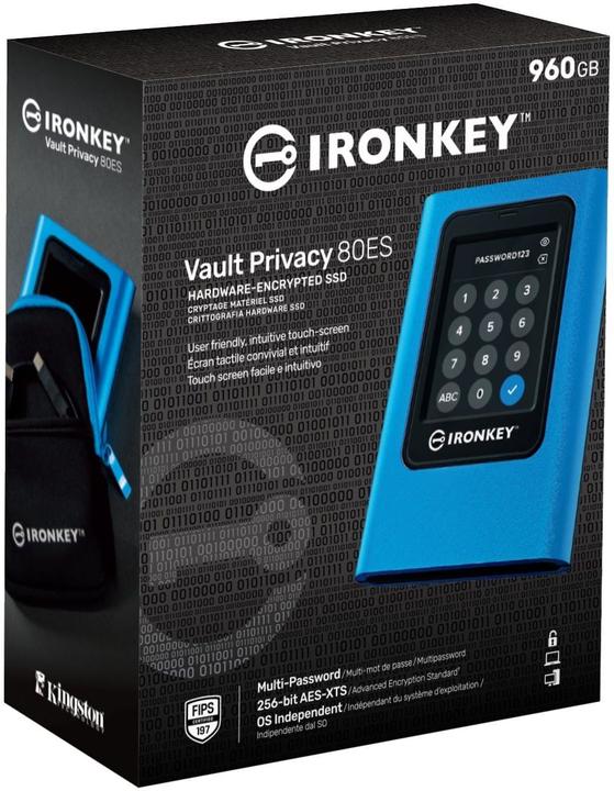 Actual product image Kingston IronKey Vault Privacy 80 (0.96 TB)
