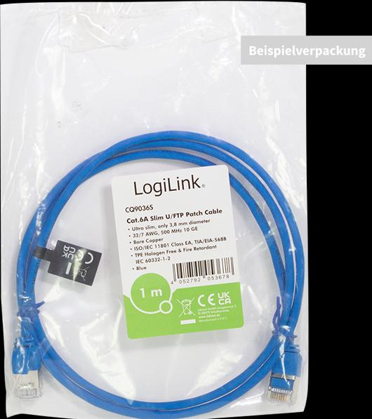 Actual product image LogiLink Network cable (STP, CAT6a, 2 m)
