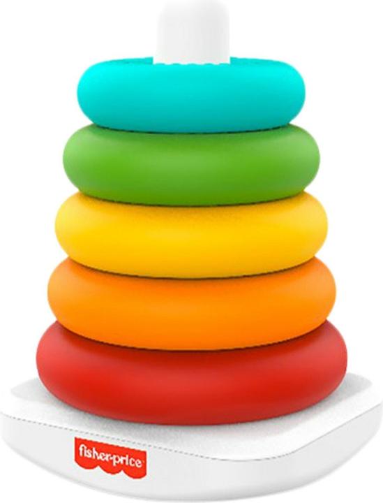 Image du produit Fisher-Price Pyramide arc-en-ciel - Jouet d'éveil 1er âge - Dès 6 mois
