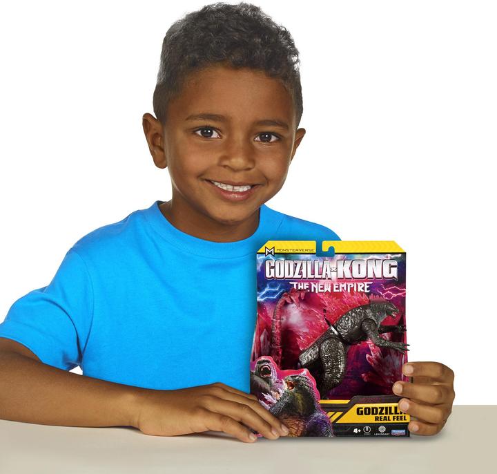 Immagine prodotto Monsterverse Godzilla x Kong - Real Feel, 15 cm Godzilla (271-35233)
