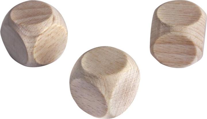 Rayher Holz Würfel FSC 100%, natur, 3 Stück