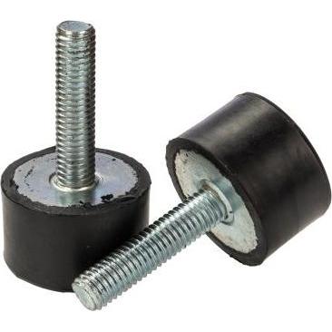 Rs Pro, Lagerbehälter, Stud Mount Foot (M) 30x17mm M8x30 60 ShA