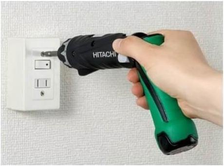 Actual product image Hikoki DB3DL2 (Rechargeable battery operated)