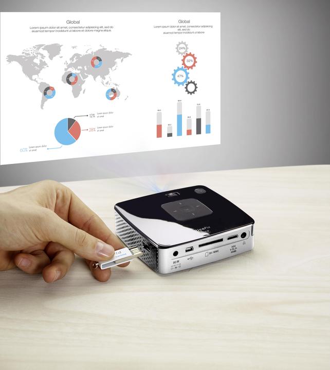 Actual product image Philips PicoPix GO+ (WVGA, 170 lm)