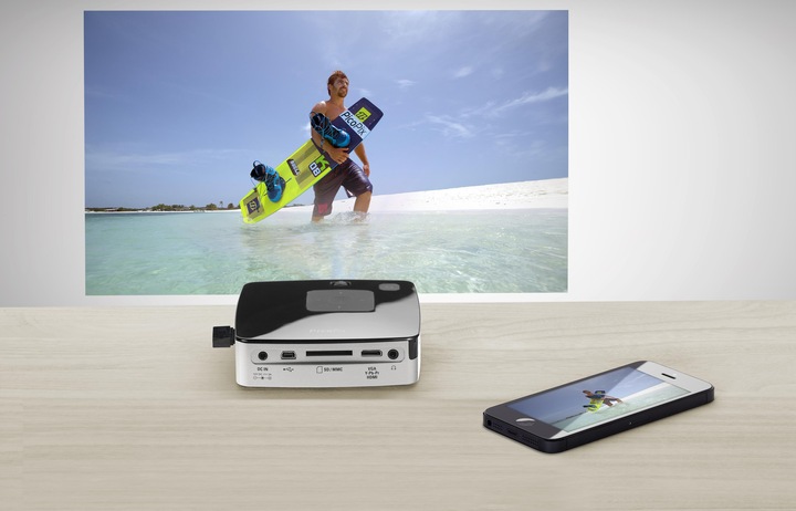 Actual product image Philips PicoPix GO+ (WVGA, 170 lm)