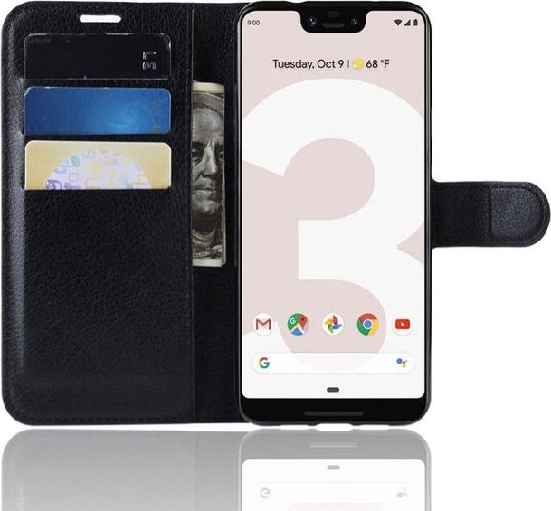 Produktbild MU Classic Litchi Leder Bookcover Series (Google Pixel 3a XL)