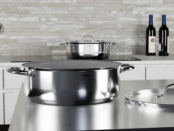 Image du produit Pensofal 1610 Pan With Glass Lid - New Era 28cm (28 cm, Ensemble de casseroles et de poêles de cuisson, Acier inoxydable)