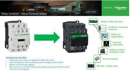 Immagine prodotto Schneider Electric Relè controllo 110Vca 3N/O 2N/C