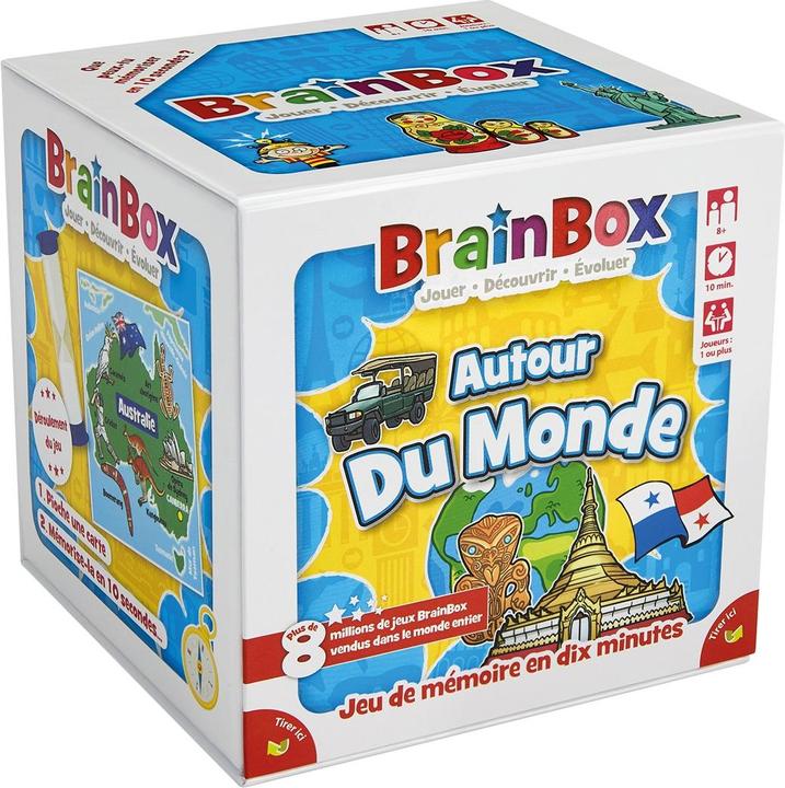 Brainbox Voyage autour du Monde (Französisch, 1 - 2 Spieler)