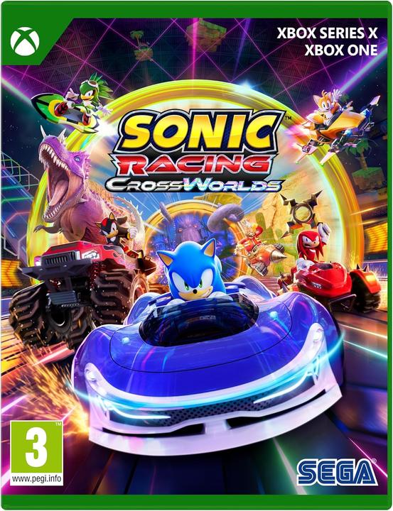 Actual product image Sega Sonic Racing: CrossWorlds (Xbox One S, Xbox Series X)