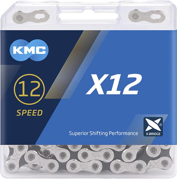 Produktbild KMC Velokette X12 Silver/Black (12-fach)