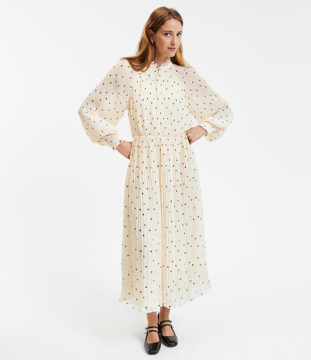 La Redoute Collections Maxi abito svasato con motivo a pois (36)