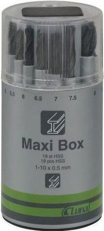 Produktbild Shots drill for metal HSS cylindrical 1.5 2 7 4.5 4 5.5 5 1 3 2.5 3.5 6 10 6.5 7.5 8 8.5 9 9.5 mm set (209 (1.5 - 10 Millimeter)